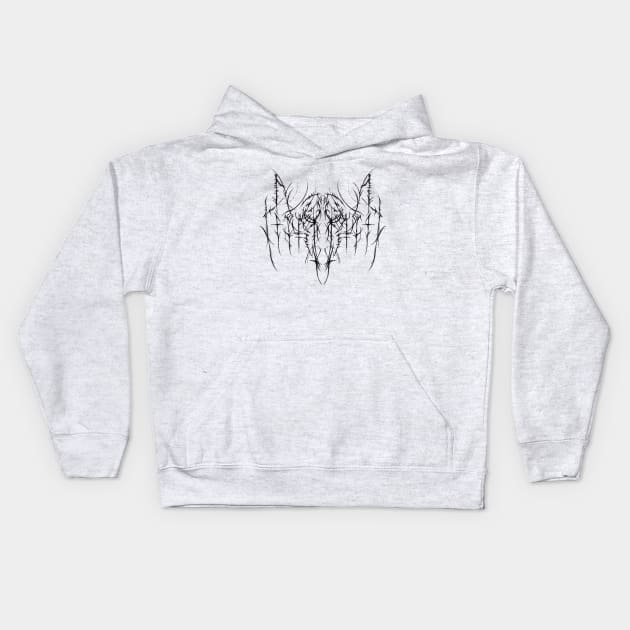 Cyber Sigil Kids Hoodie by GOAT